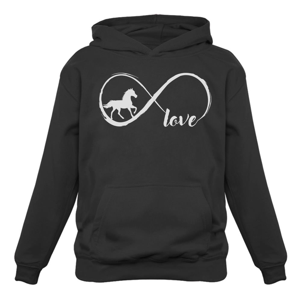 Horse Lover Gift Infinite Love Women Hoodie