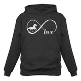 Horse Lover Gift Infinite Love Women Hoodie