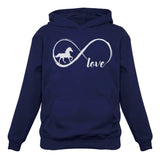 Horse Lover Gift Infinite Love Women Hoodie