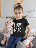 Love Horses Youth Kids Girls' Fitted T-Shirt