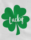 Irish Lucky Clover St. Patrick's Day Toddler Raglan 3/4 Sleeve Baseball Tee