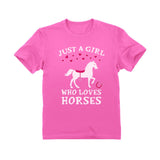 Just A Girl Who Love Horses T-Shirt 