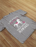Just A Girl Who Love Horses T-Shirt 