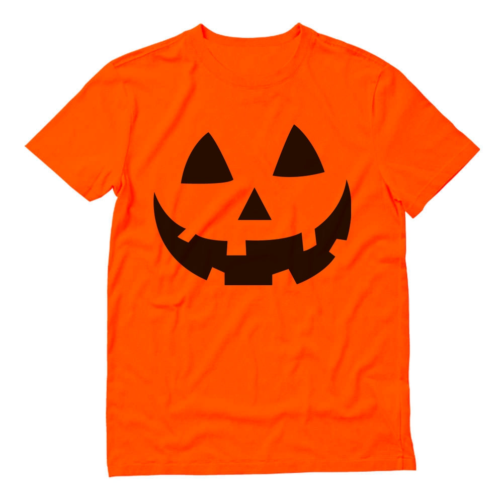 Halloween Pumpkin Face - Easy Costume Fun Smiling Head T-Shirt