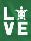 I Love Turtles - Animal Lover Turtle Print Novelty Women Hoodie 
