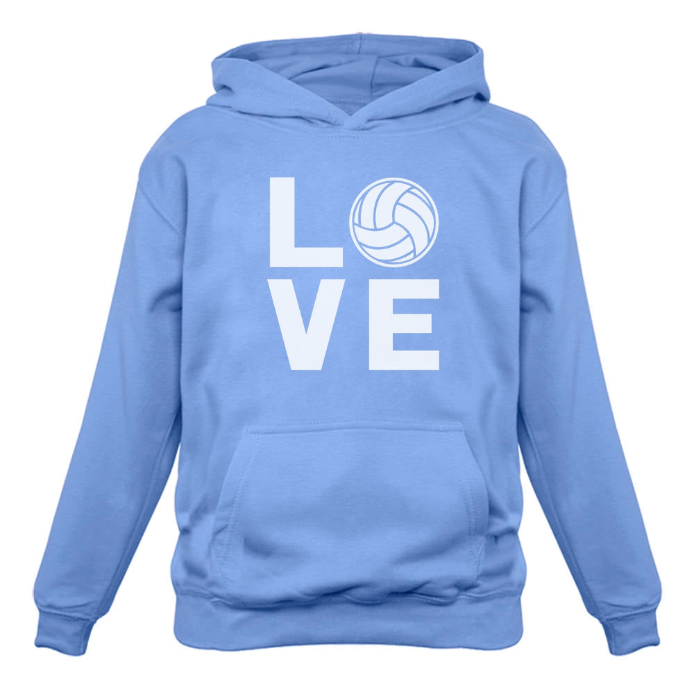 Love Volleyball - Gift Idea for Volleyball Fans Women Hoodie
