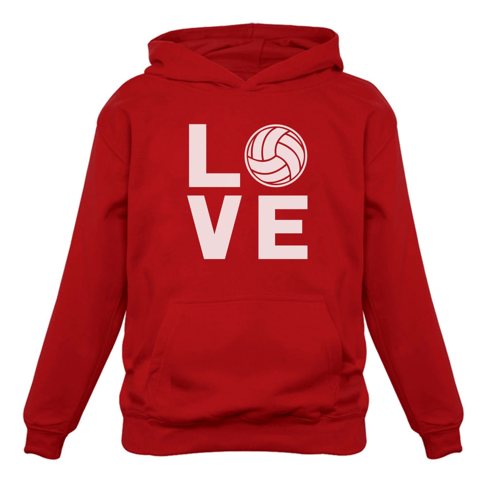 Love Volleyball - Gift Idea for Volleyball Fans Women Hoodie