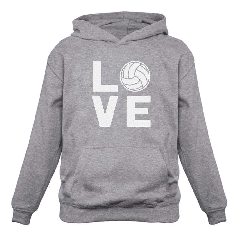 Love Volleyball - Gift Idea for Volleyball Fans Women Hoodie