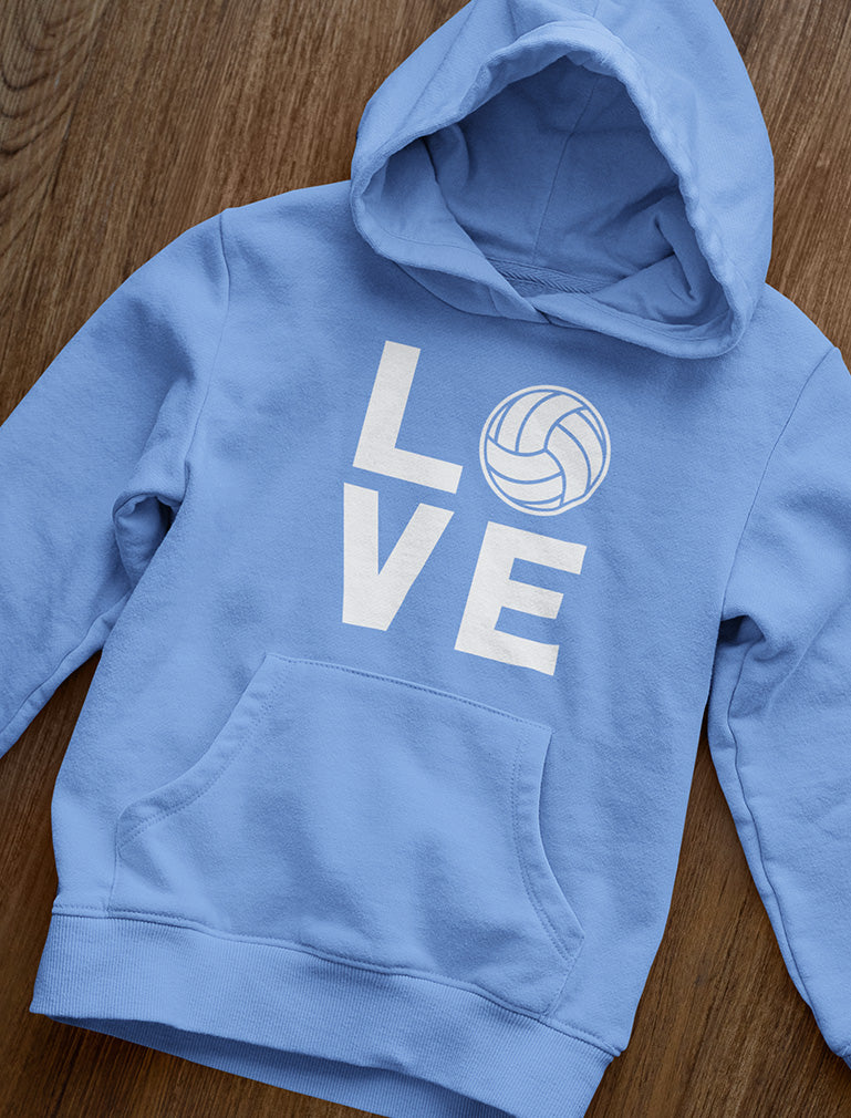 Love Volleyball - Gift Idea for Volleyball Fans Women Hoodie