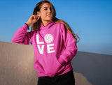 Love Volleyball - Gift Idea for Volleyball Fans Women Hoodie