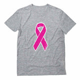 Distressed Pink Ribbon - Breast Cancer Awareness T-Shirt