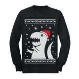 Ugly Christmas Sweater Big Trex Santa - Children Funny Youth Kids Long Sleeve T-Shirt