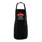 Grill Master The Man The Myth The Legend BBQ Chef Apron