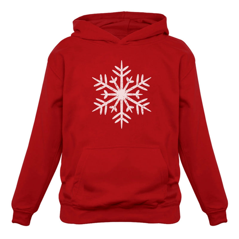 Big White Snowflakes Christmas Gift Xmas Hoodie