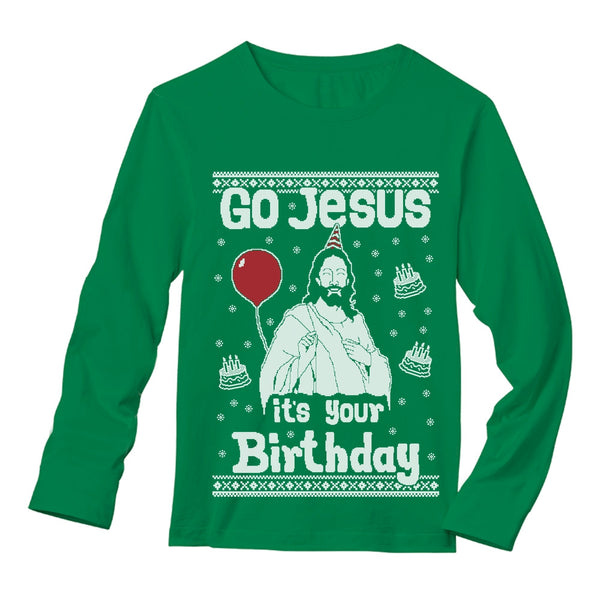 go jesus it's your birthday t shirt