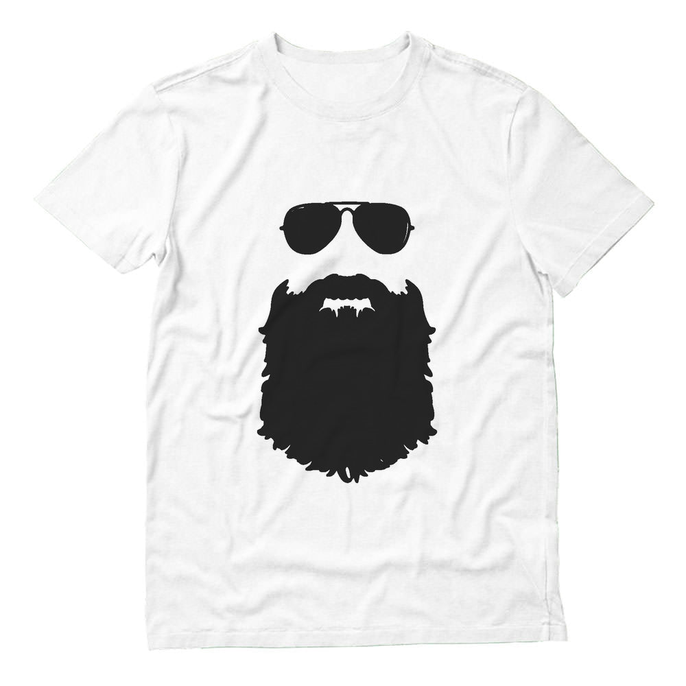 Beard & Sunglasses The Hipsters Apparel Gift Idea Cool T-Shirt