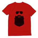Beard & Sunglasses The Hipsters Apparel Gift Idea Cool T-Shirt