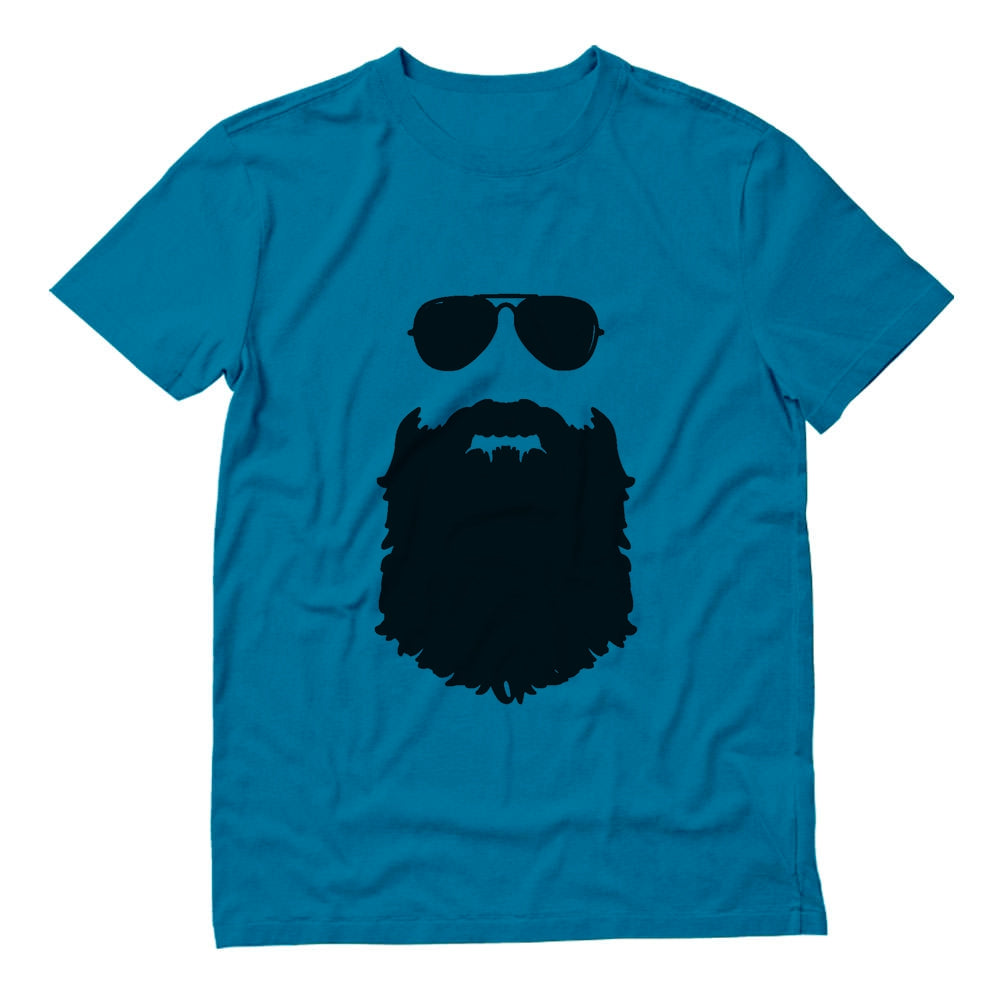 Beard & Sunglasses The Hipsters Apparel Gift Idea Cool T-Shirt
