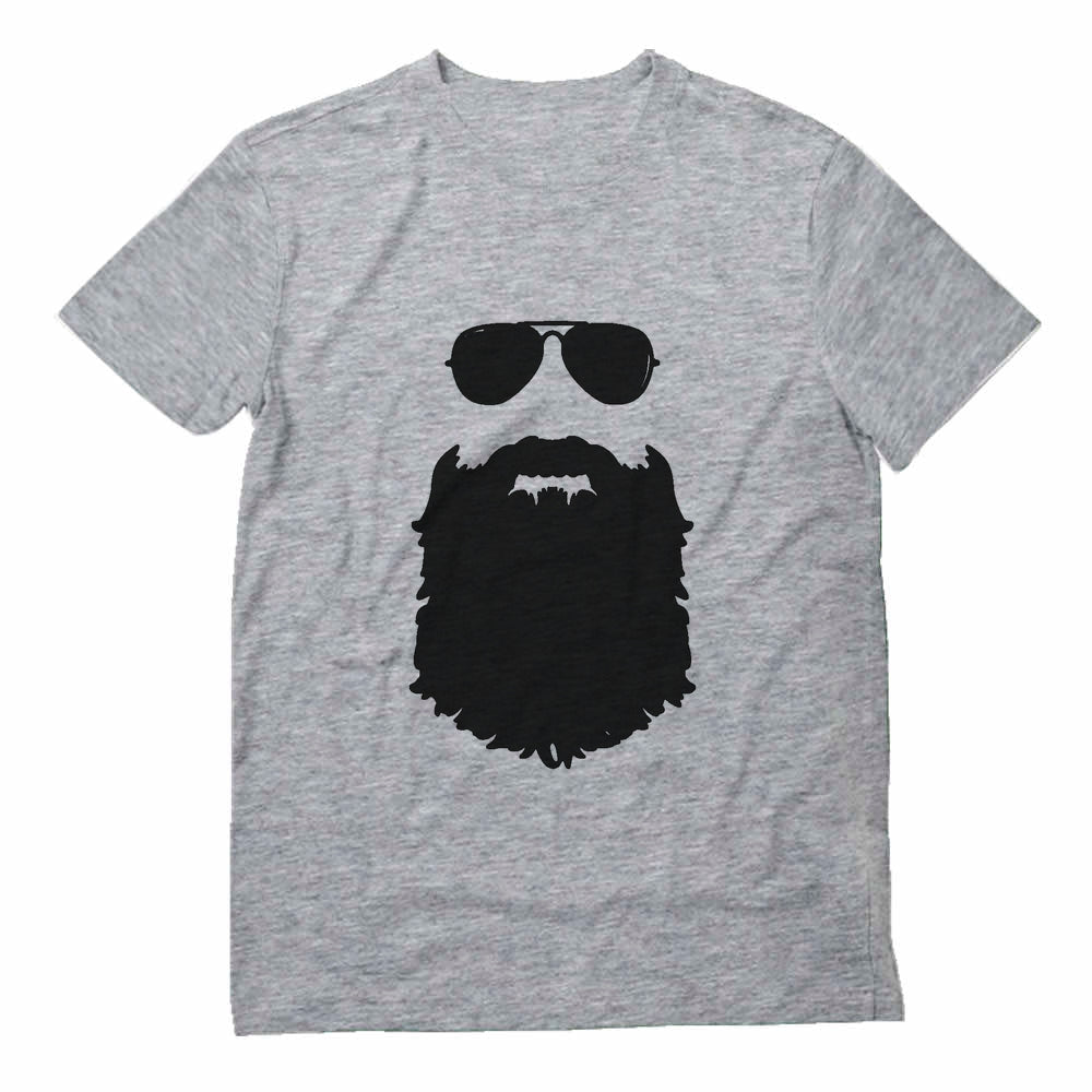 Beard & Sunglasses The Hipsters Apparel Gift Idea Cool T-Shirt