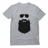 Beard & Sunglasses The Hipsters Apparel Gift Idea Cool T-Shirt