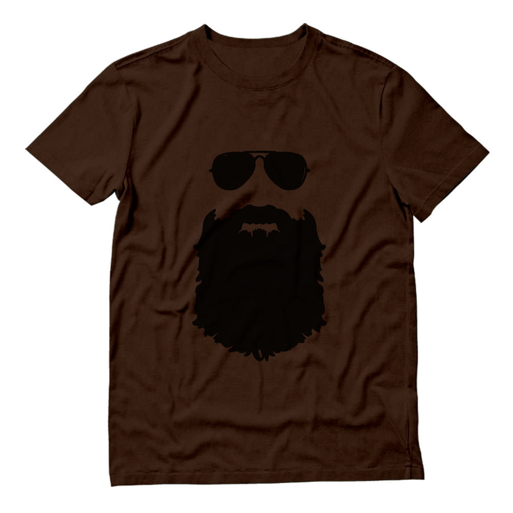Beard & Sunglasses The Hipsters Apparel Gift Idea Cool T-Shirt