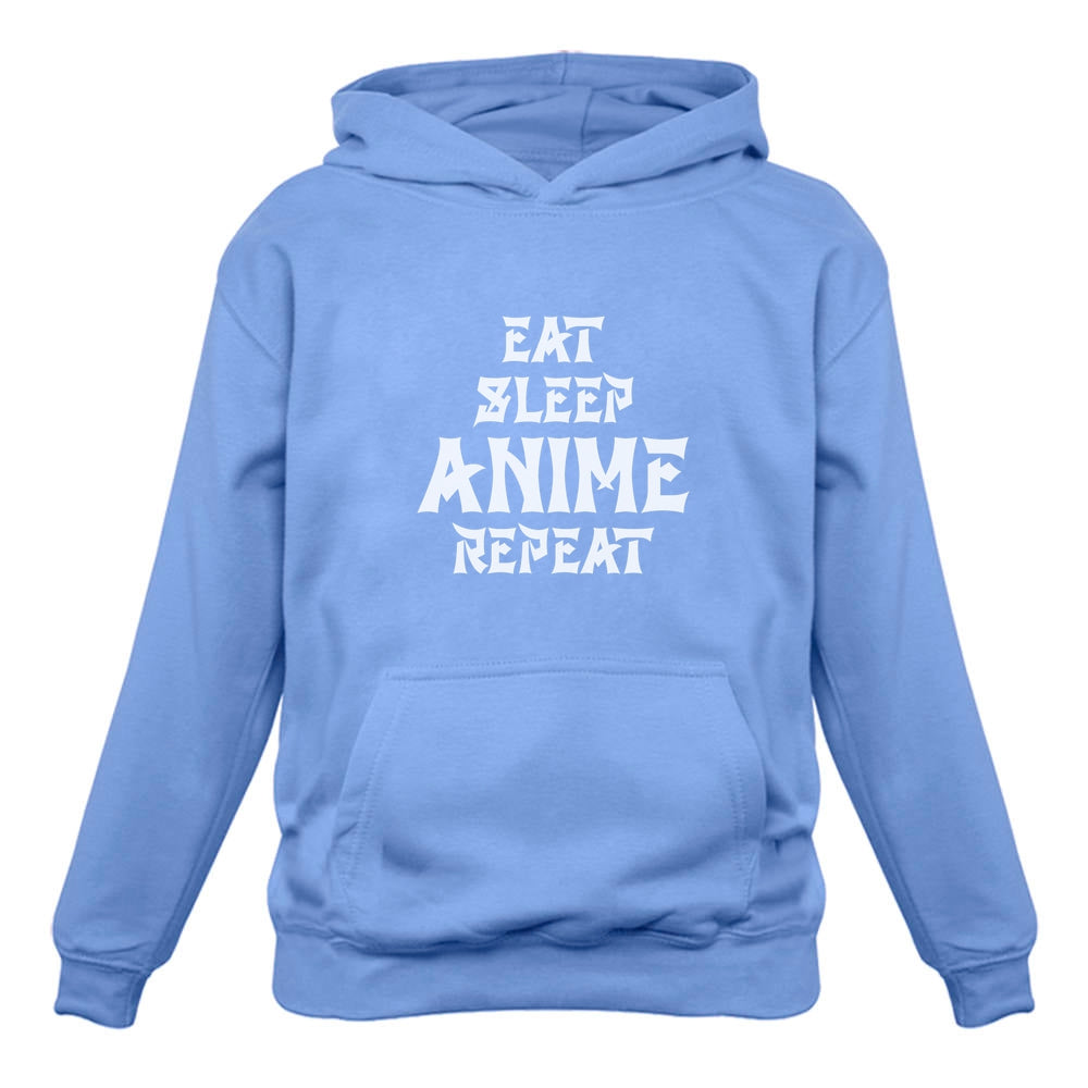 Eat Sleep Anime Repeat Women Hoodie