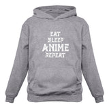Eat Sleep Anime Repeat Women Hoodie