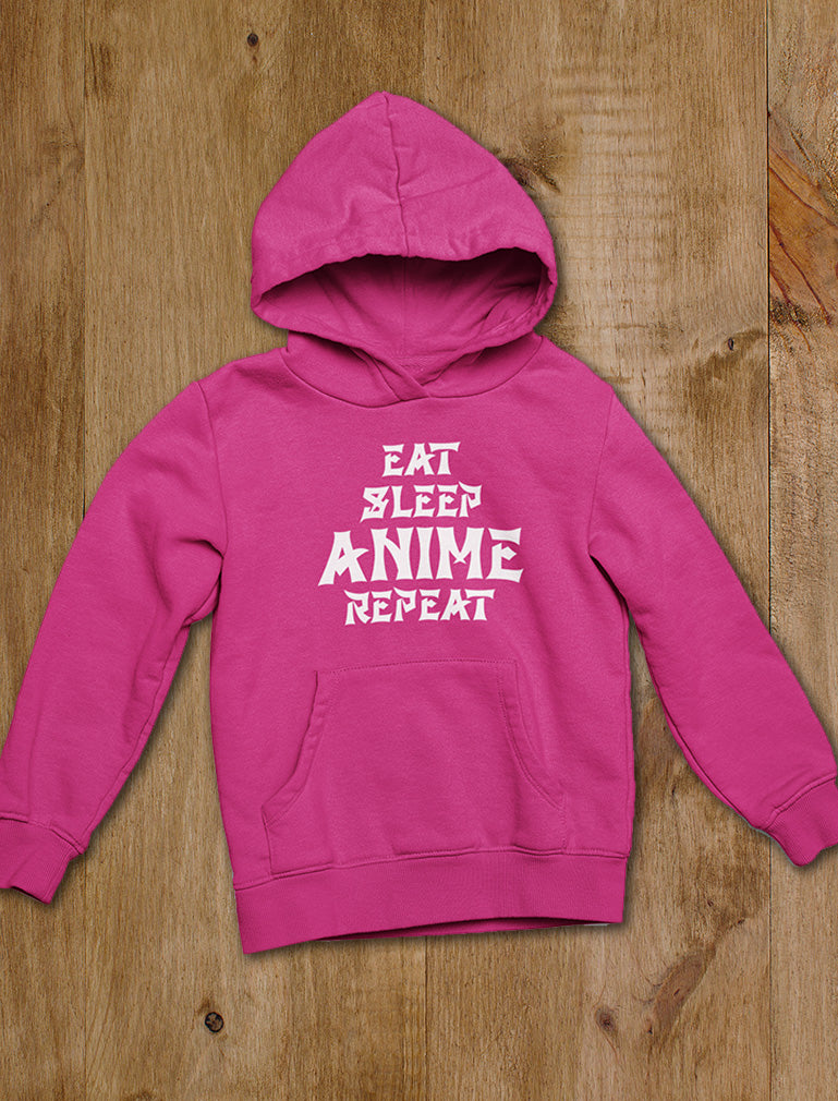 Eat Sleep Anime Repeat Women Hoodie