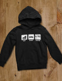 Eat Sleep Anime Cool Hoodie