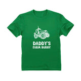 Daddy's Farm Buddy - Gift For Farmers Children Funny Youth Kids T-Shirt