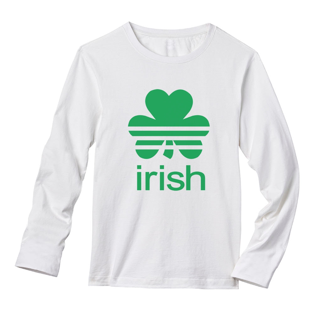 Irish Shamrock Clover Long Sleeve T-Shirt