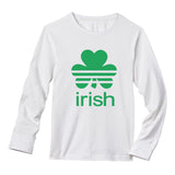 Irish Shamrock Clover Long Sleeve T-Shirt