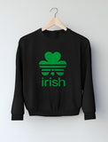 Irish Shamrock Clover Women Sweatshirt 