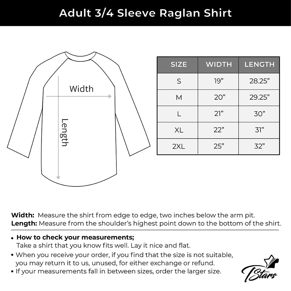 Irish Shamrock Clover 3/4 Women Sleeve Baseball Jersey Shirt
