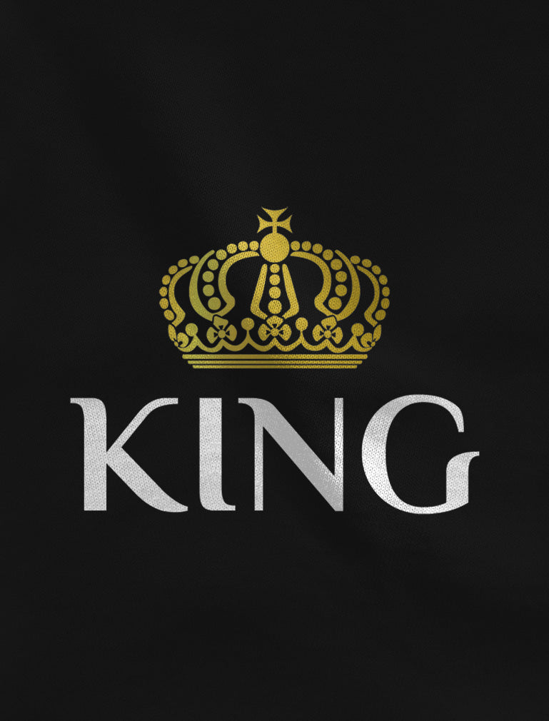 King Queen & Prince Cute Matching Family Hoodie Set - Valentine's Gift
