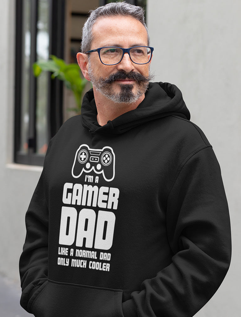 Gamer Dad Funny Gaming Father's Day Gift Hoodie