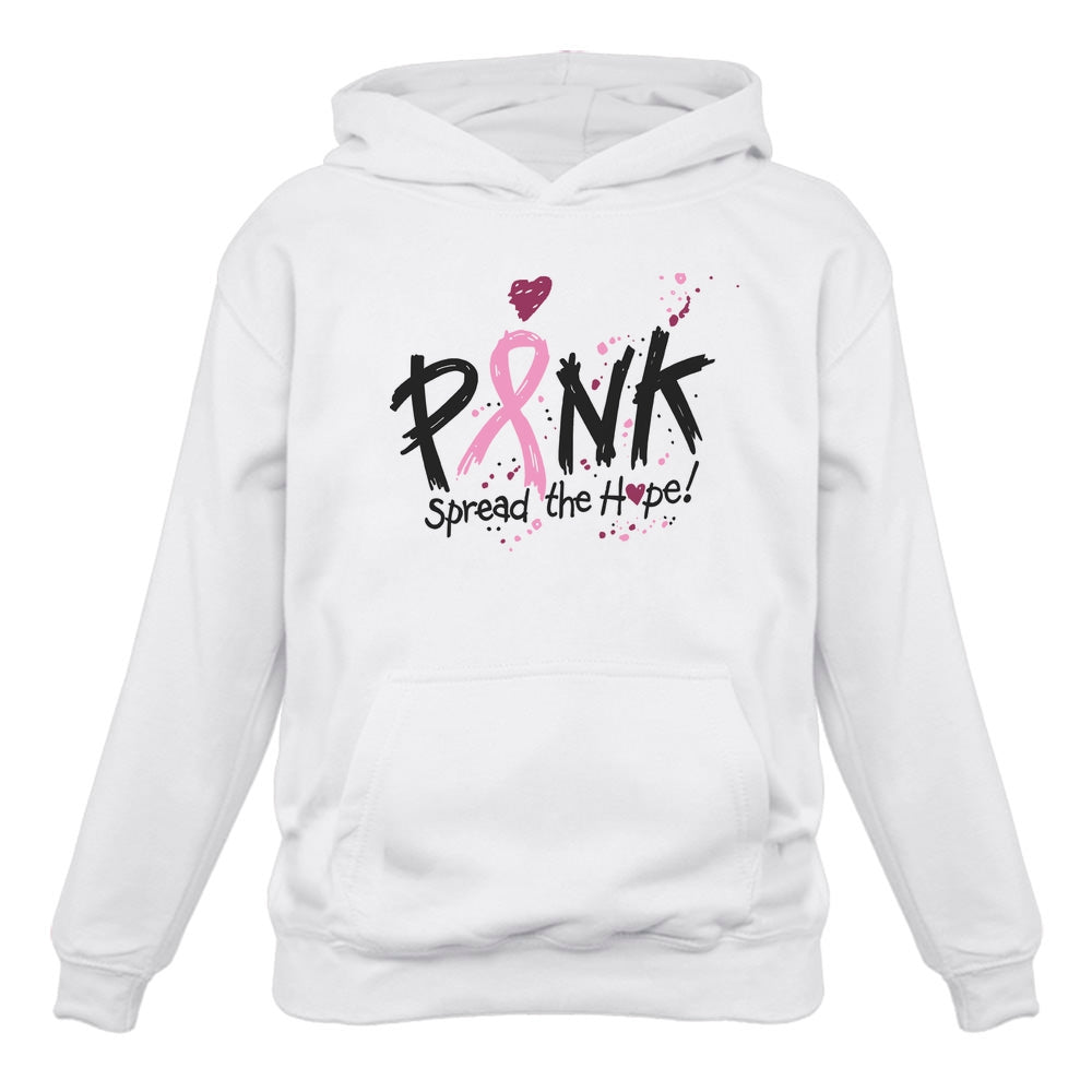 Pink Breast Cancer Awareness Spread The Hope Women Hoodie