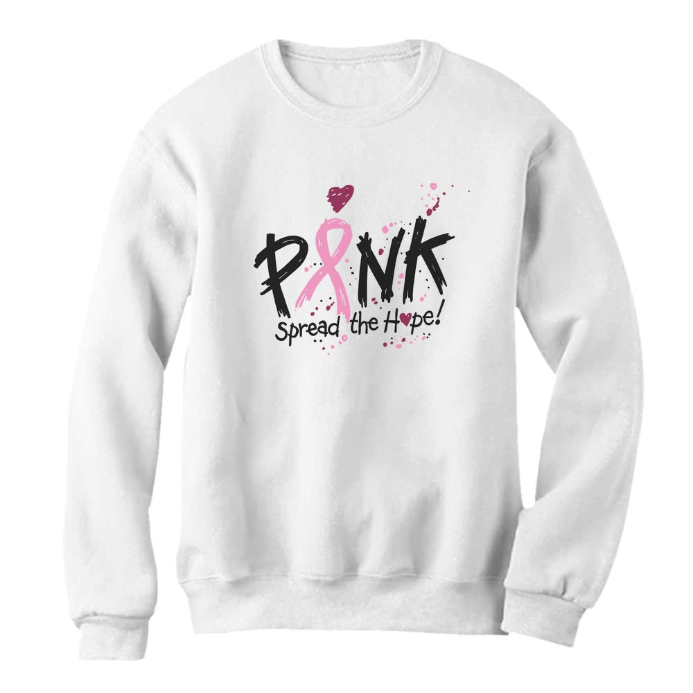 Pink Breast Cancer Awareness Spread The Hope Women Sweatshirt