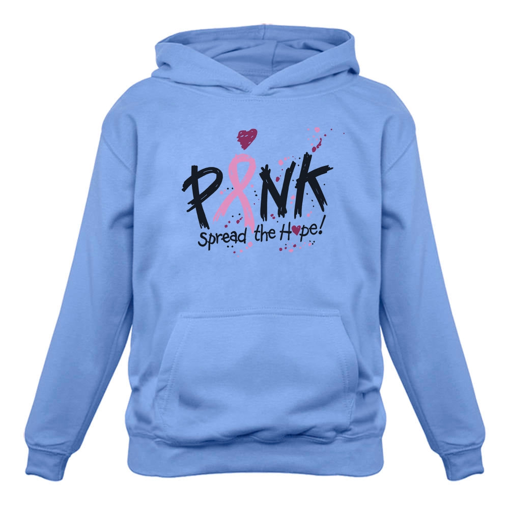 Pink Breast Cancer Awareness Spread The Hope Women Hoodie