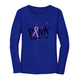 Spread The Hope Pink Breast Cancer Awareness Long Sleeve Women's T-Shirt