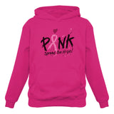 Pink Breast Cancer Awareness Spread The Hope Women Hoodie