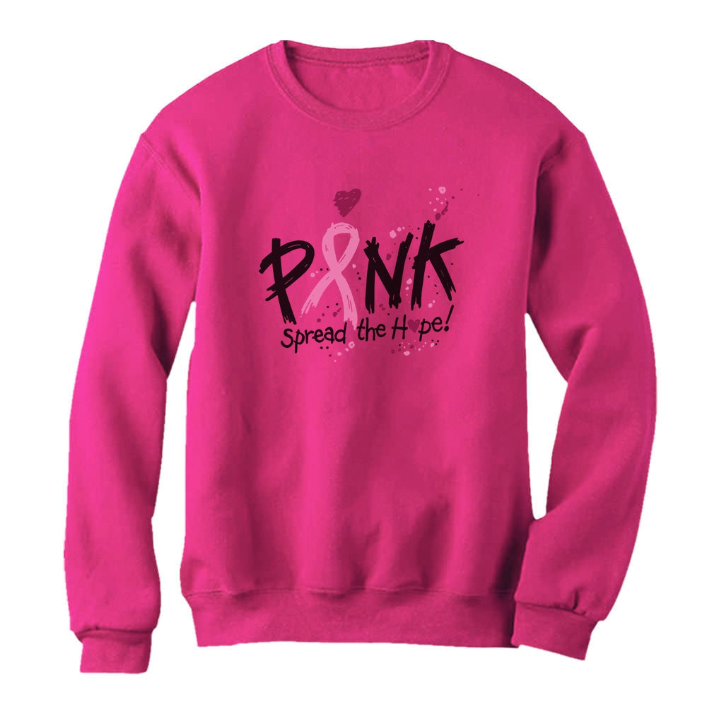 Pink Breast Cancer Awareness Spread The Hope Women Sweatshirt