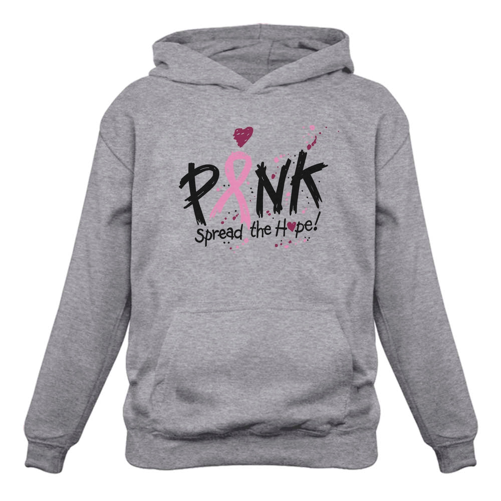 Pink Breast Cancer Awareness Spread The Hope Women Hoodie