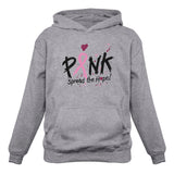 Pink Breast Cancer Awareness Spread The Hope Women Hoodie