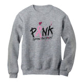 Pink Breast Cancer Awareness Spread The Hope Women Sweatshirt