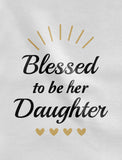 Blessed Mommy and Me Mother & Daughter Matching T-shirts Mother's Day Gift Set