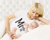 Mom and Daughter Matching T-Shirt & Bodysuit Set Funny Me & Mini Me