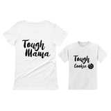 Tough Mama Tough Cookie Mother & Son / Daughter Matching Set Mom & Child Shirts 