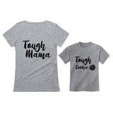 Tough Mama Tough Cookie Mother & Son / Daughter Matching Set Mom & Child Shirts