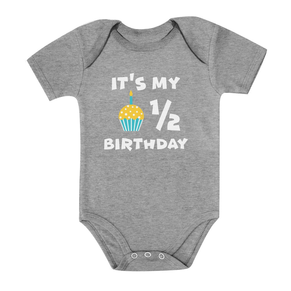 It's My Half Birthday Baby Bodysuit